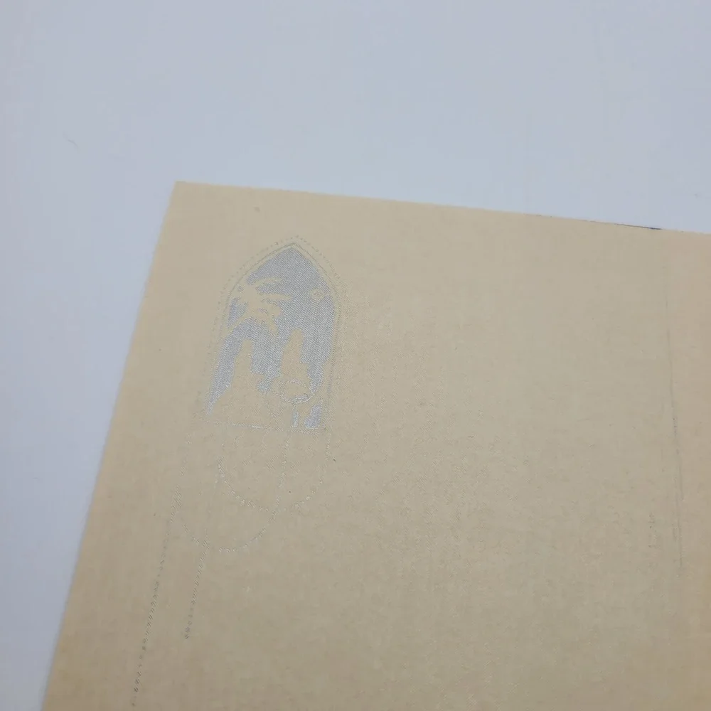 Vintage Christmas Card A Christmas Wish‎ For You Nativity Scene Unused